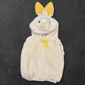 Vintage 90s Bunny Costume Infant 12–24 Months Hooded Plush Halloween Easter